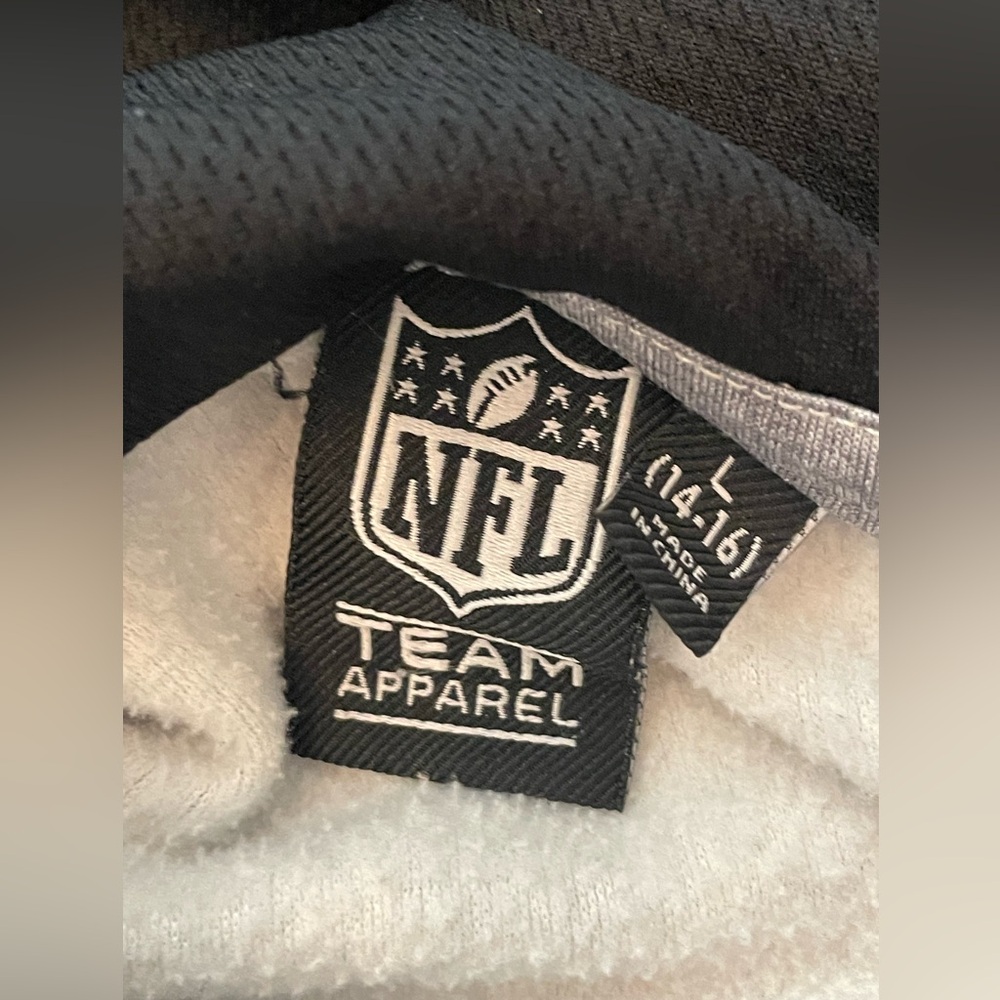 Steelers Kids Hoodie - Gray and Yellow - Picture 8 of 8